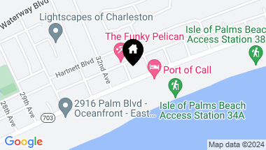 Map of 3301 Palm Boulevard, Isle of Palms SC, 29451