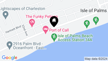 Map of 3504 Palm Boulevard, Isle of Palms SC, 29451