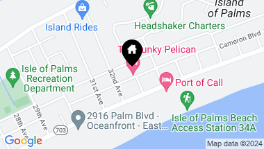 Map of 7 33rd Avenue, Isle of Palms SC, 29451