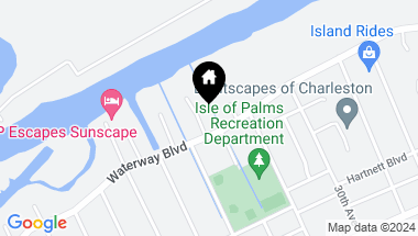 Map of 4 Seahorse Court, Isle of Palms SC, 29451