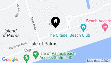 Map of 11 44th Avenue, Isle of Palms SC, 29451