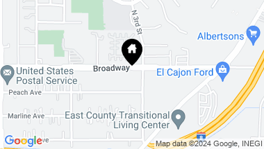 Map of 1483 Broadway Unit: N, El Cajon CA, 92021