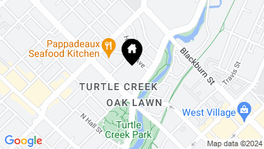 Map of 3525 Turtle Creek Boulevard 6D, Dallas TX, 75219