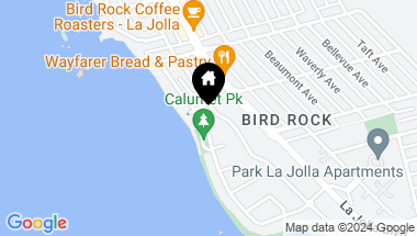 Map of 5485 Calumet Avenue, La Jolla CA, 92037