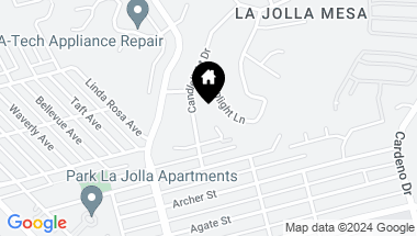 Map of 964 Candlelight Place, La Jolla CA, 92037