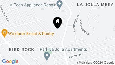 Map of 5451 Linda Rosa, La Jolla CA, 92037