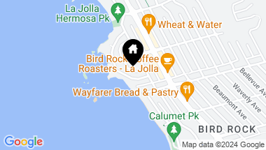 Map of 5639 Dolphin Place, La Jolla CA, 92037