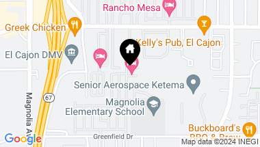 Map of 351 E Bradley Ave # 155, El Cajon CA, 92021