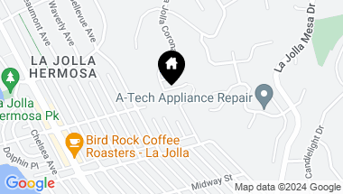Map of 5736 La Jolla Corona Drive, La Jolla CA, 92037