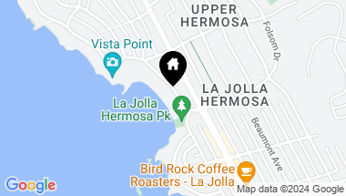 Map of 5850 Camino De La Costa, La Jolla CA, 92037