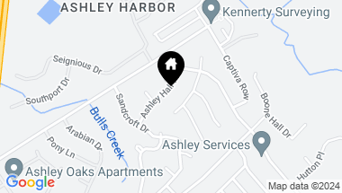 Map of 1958 Ashley Hall Road, Charleston SC, 29407