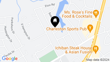 Map of 1 Sussex Road, Charleston SC, 29407
