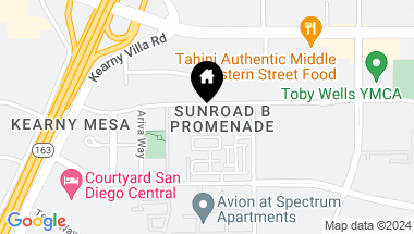 Map of 5072 Plaza Promenade, San Diego CA, 92123