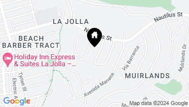 Map of 6632 Avenida Mirola, La Jolla CA, 92037