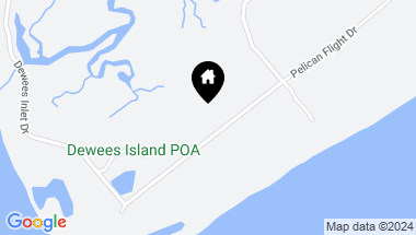Map of 278 Pelican Flight Drive Lot 73, Dewees Island SC, 29451