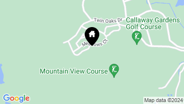 Map of 1046 Mountain View Way, Pine Mountain GA, 31822