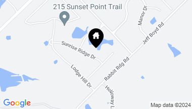 Map of 422 Sunrise Ridge Drive, Heath TX, 75032