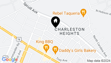 Map of 3317 Florida Avenue, North Charleston SC, 29405