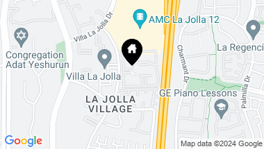 Map of 8585 Via Mallorca 1, La Jolla CA, 92037