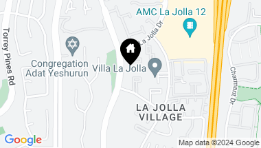 Map of 8521 Villa La Jolla Dr H, La Jolla CA, 92037