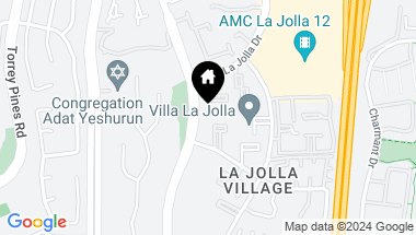 Map of 8521 Villa La Jolla Dr Unit: H, La Jolla CA, 92037
