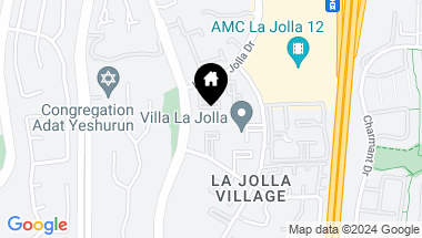 Map of 8529 Villa La Jolla Dr Unit: J, La Jolla CA, 92037