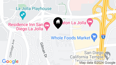 Map of 8860 Villa La Jolla Drive #102 , San Diego CA, 92037