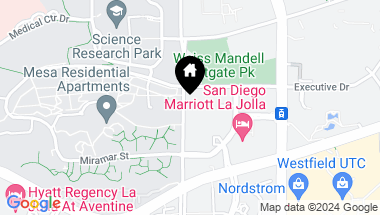 Map of 9253 Regents Rd A407, La Jolla CA, 92037