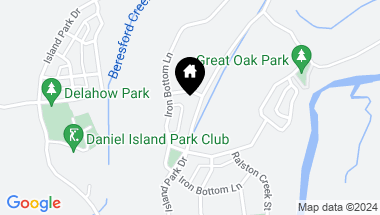 Map of 147 Island Park Drive, Charleston SC, 29492