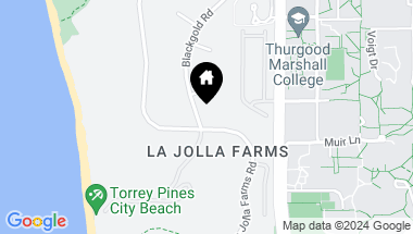 Map of 9581 La Jolla Farms Rd, La Jolla CA, 92037