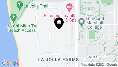 Map of 2681 Idle Hour Lane, La Jolla CA, 92037