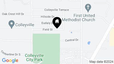 Map of 613 Field Street, Colleyville TX, 76034