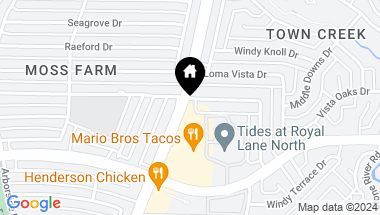 Map of 8580 Abrams Road, Dallas TX, 75243