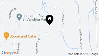 Map of 1695 Crab Bank Drive, Mount Pleasant SC, 29466