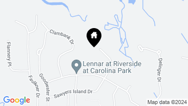 Map of 3559 Clambank Drive, Mount Pleasant SC, 29466