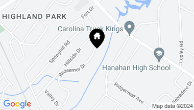 Map of 1227 Redeemer Drive, Hanahan SC, 29410