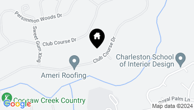 Map of 4184 Club Course Drive, North Charleston SC, 29420