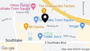 Map of 350 Central Avenue 205, Southlake TX, 76092