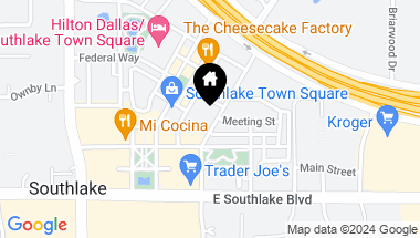 Map of 350 Central Avenue 203, Southlake TX, 76092