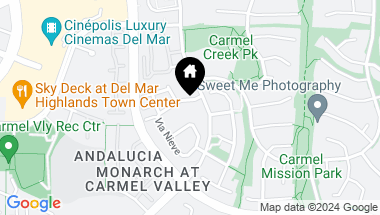 Map of 4175 Via Candidz 13, Carmel Valley CA, 92130