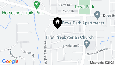 Map of 2140 Brentcove Drive, Grapevine TX, 76051