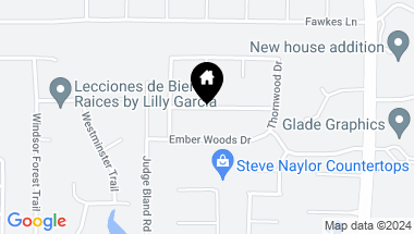 Map of 2324 Bridgewood Drive, Keller TX, 76262