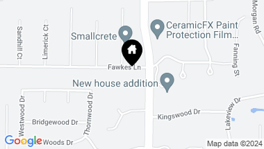 Map of 2510 Fawkes Lane, Keller TX, 76262