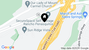 Map of 10367 Azuaga St # 161, Rancho Penasquitos CA, 92129
