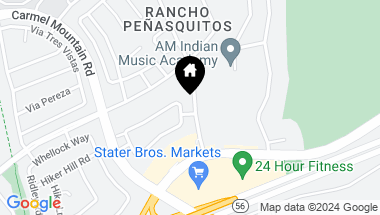 Map of 9930 Caminito Bolsa, Rancho Penasquitos CA, 92129