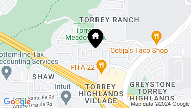 Map of 13325 Via Tresca 4, San Diego CA, 92129