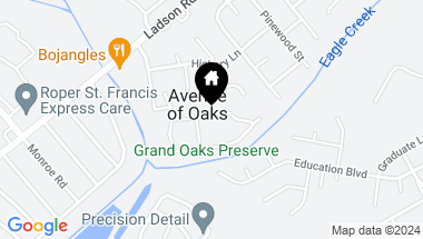 Map of 128 Grand Oaks Drive, Ladson SC, 29456
