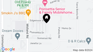 Map of 13913 Hibiscus Ave # 28, Poway CA, 92064
