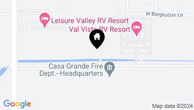 Map of E of NEC E Val Vista Blvd & N Pinal Ave --, Casa Grande AZ, 85122
