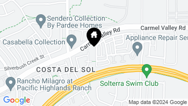 Map of 6678 Monterra Trail, San Diego CA, 92130